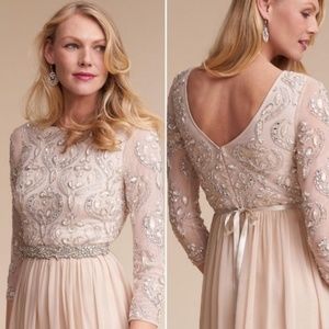 Anthropologie BHLDN Aidan Mattox Giada Dress 4